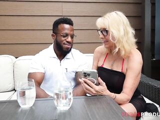Pegas Productions - Bianca Fitcougar Drilled by a Large Ebony Knob