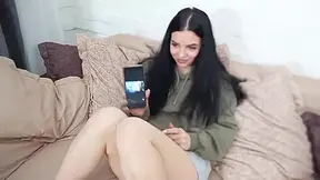 Brunette Beauty In Black Socks Sucks A Cock - Maxim White And Sofi Li