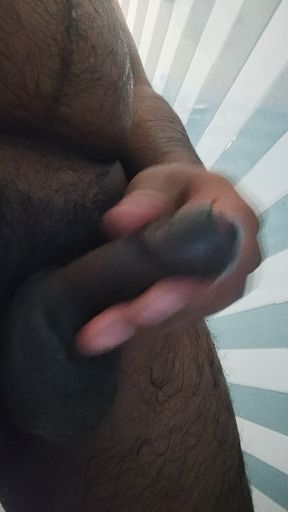 Alone in the Shower... My Hands Couldn&#039;t Resist My Hard Cock&quot;