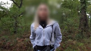 Cute babe prefers to stay anonymous when strip teasing