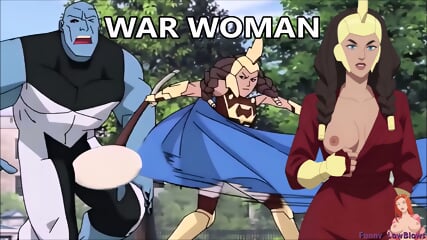 from Invincible TV serie, ATOM EVE & WAR WOMAN ballbusting 4 nutshots at 0.5, 0.7, 0.41 & 1.26