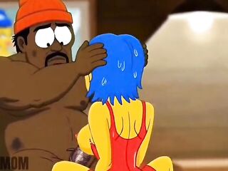 Yummy Vagina and Hungry Wang in the toon "Cheat three". Cuckold spouse watches as a stranger screws his wife