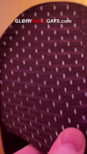 Muscles, power,  and that thick cock at the gloryhole