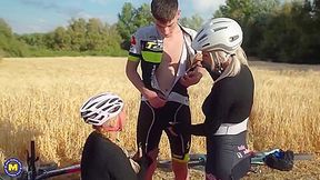 Alexa Outdore Threesome