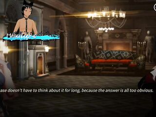 Rise of Eros Ch. two - The Royal Banquet - Having some kinky pleasure in a library and being loud