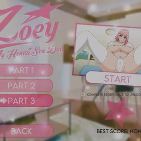 Zoey My Hentai Sex Doll - 3 Pussy, Ass and Sperm Shower - Foxie2k