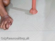 Hot asian forever caged sissy shemale getting fucked