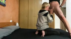 Blowing meat and licking snatch warm up to fuck (by WildSpainCouple)