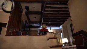 Sex in a Red Latex Catsits!