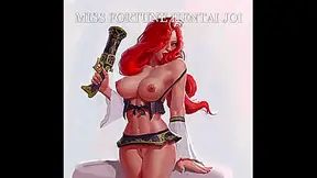 MISS FORTUNE HENTAI JOI PT BR (Assplay'Femdom'Humiliation'Painplay and CEI) LEVEL: HEAVY