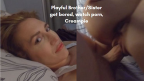 Brother/Sister Watch Porn and Fuck