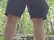 When you gotta take a leak on a hike...