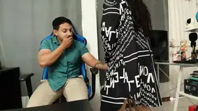 We were left alone in the office very hot I get