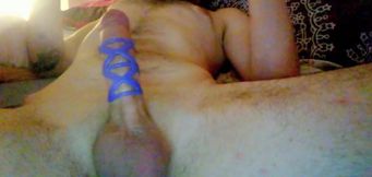 Tied up Big Penis