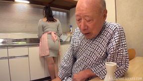 Busty Nonami Shizuki Seduced by Older Man's Thick Dick Pleasure