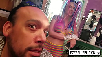 Lesbian sex with Jezebelle and Leya