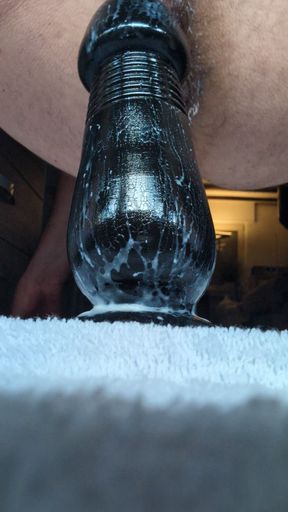 Close-up large butt plug