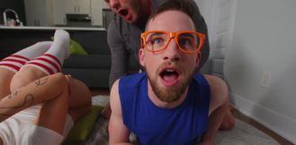 His hungry mouth is always ready for bi action