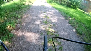 Laying down nude jerking off beside a jogging track, ppl around me!!