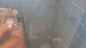 Caught On Cam Charlee Shower and Hairwash