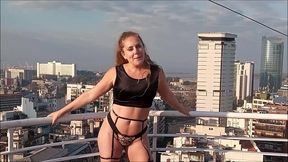 lesbians fucking the pink sky outdoors to argentine singer katrina punk - unedited and uncut