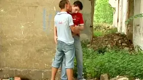 Gay Buddies Having Freaky Fun Out Of Town