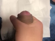 【無修正】エッチな動画を観ながらオナニー