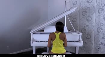 Vienna Black's Stepbro Surprises Stepsis Angela With His Big Cock POV