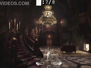 Lady Dimitrescu first meeting. Resident Evil