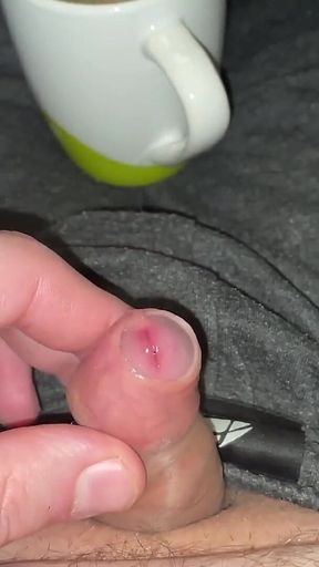 Little Foreskin Dick Fuck a Cup