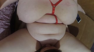 She moaned and sighed very loudly. And she came on my face