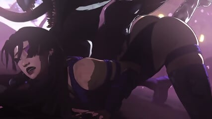 Psylocke and Venom [Nagoonimation] - FAP NATION