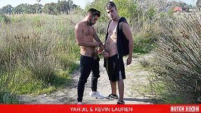 Kevin Lauren and Yahi Jil