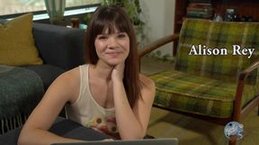 Porn Star Alison Rey Watches Her Own Porn