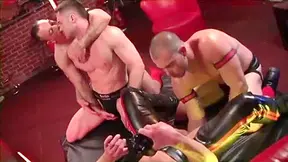 Playful Muscled Men Have Amazing Anal Action In Dogg