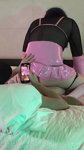 Fucking Sexy Sissy in Chastity Compilation