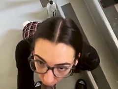 Big cock blowjob and bareback sex by POV porn girlfrien
