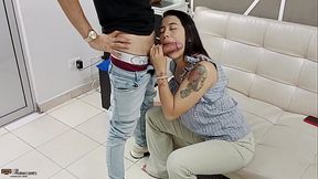 Que rico me chupa la polla la puta de VAYOLET FOX-PARTE 1