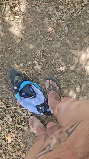 Outside cum