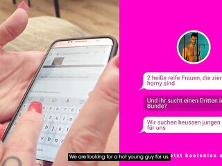 LESBIAN BABES GETTING TOYBOY WEENIE (GERMANY)! SEX-FREUNDSCHAFTEN