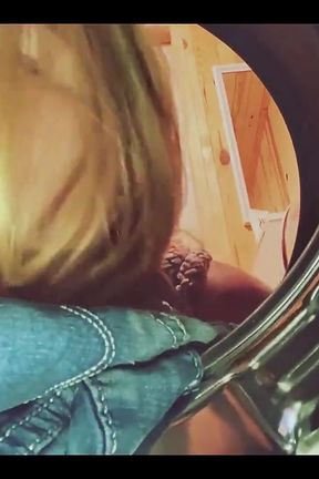 My Stepsister Got Stuck in the Washing Machine and I Decided to Help Her with My Big Dick