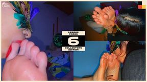 19YO Swedish Beauty Commands 18YO Foot Lover To Worship Her Perfect Feet - ASMR FOOT WORSHIP SOUNDS - LESBOS PODES VOL 6 - MAYA VS ELSA - HALLOWEEN SZN - COLLECTORS EDITION - 1080P