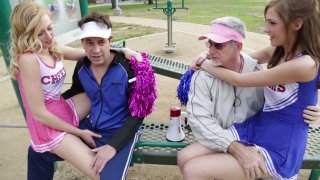 Molly Manson and Alexa Grace Have Hot Sex with Older Guys