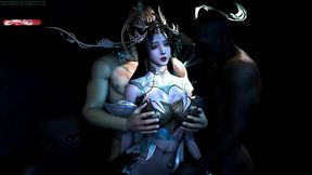 Liu Shen gangbang Booty Glow-Up: 3D Temptress Rising - 3D Animation Hentai