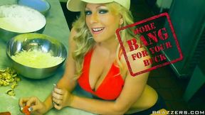 Busty mademoiselle Brit adores intensive dick-riding so freaking much