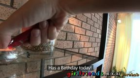 Girlfriends Seriously sexy lesbians make passionate love in bath