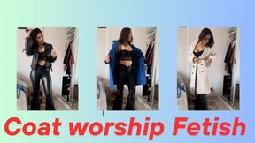 Between fabrics and whispers... coat fitting