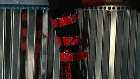 Sexy Blonde & Brunette In Hot Kinky Threesome Take Cock Deep