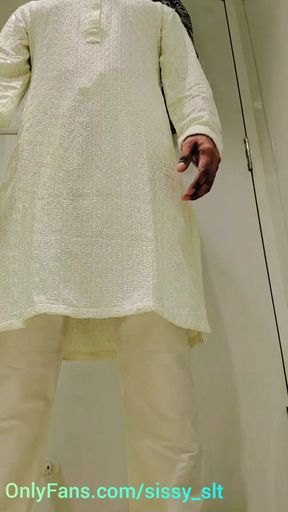 Naked in mall