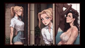 my new girlfriend [ taboo hentai game ] ep.30 bbc stepson caught fucking his step mom milf !